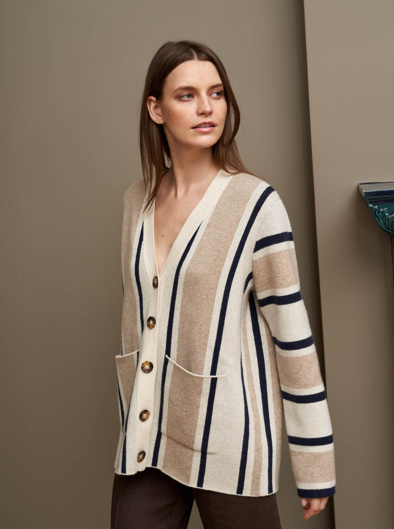 Oksana Gedroit featured in  the La Ligne catalogue for Pre-Fall 2022