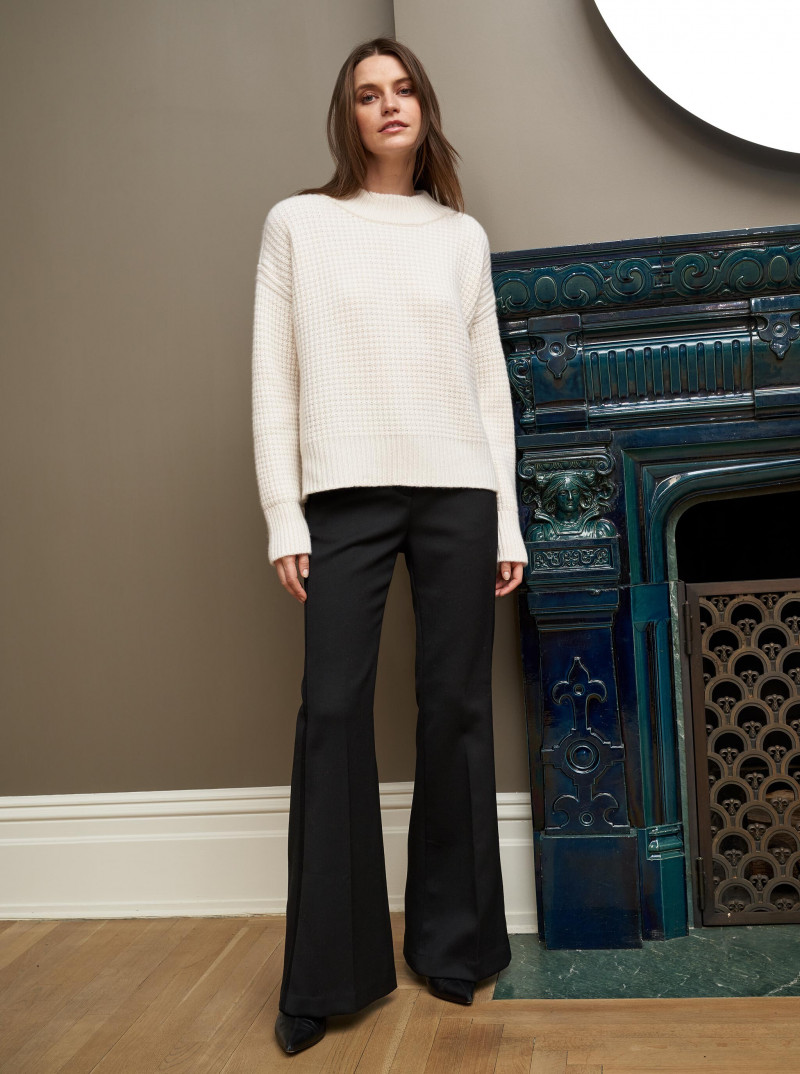 Oksana Gedroit featured in  the La Ligne catalogue for Pre-Fall 2022