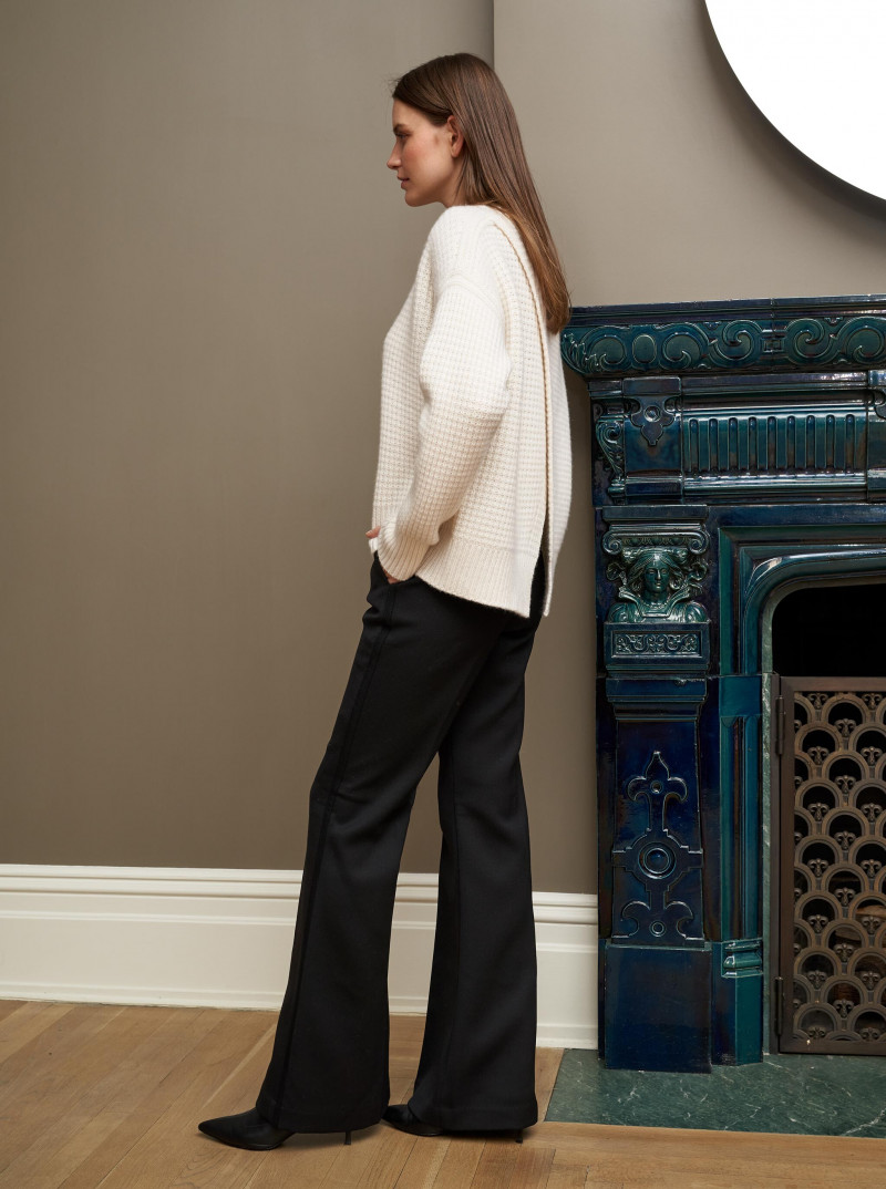 Oksana Gedroit featured in  the La Ligne catalogue for Pre-Fall 2022