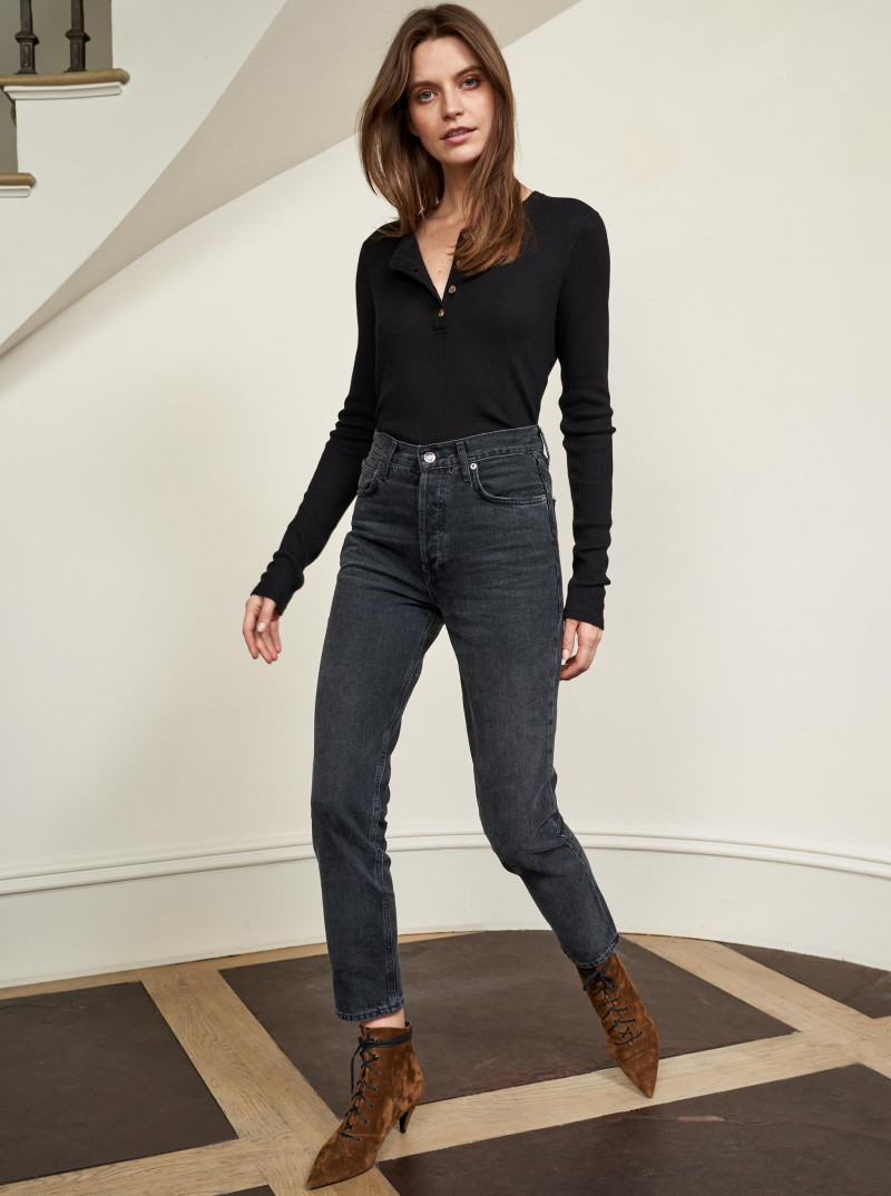 Oksana Gedroit featured in  the La Ligne catalogue for Pre-Fall 2022