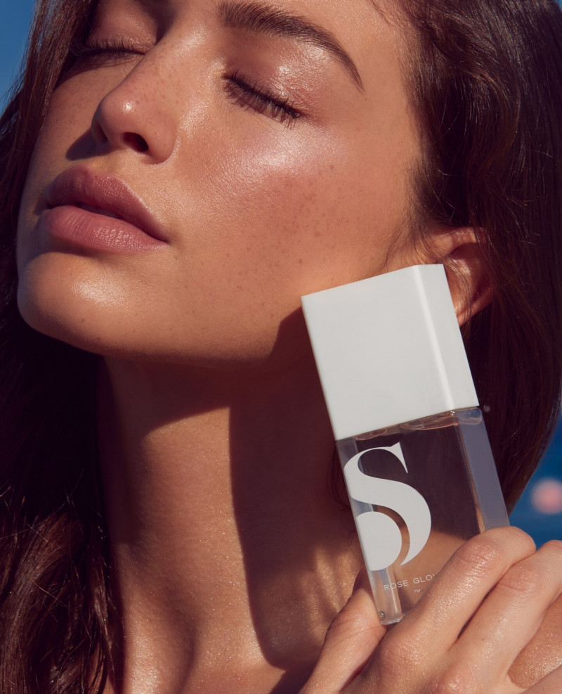 Celine Farach featured in  the Soleil Organics advertisement for Autumn/Winter 2022