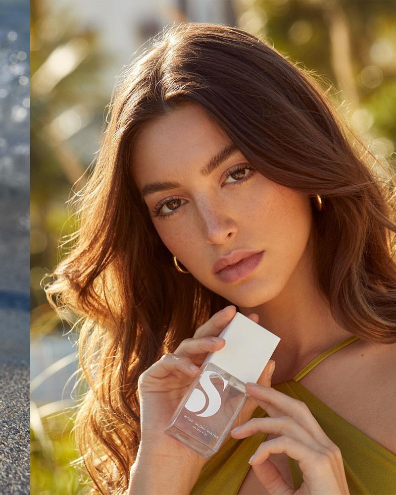 Celine Farach featured in  the Soleil Organics advertisement for Autumn/Winter 2022