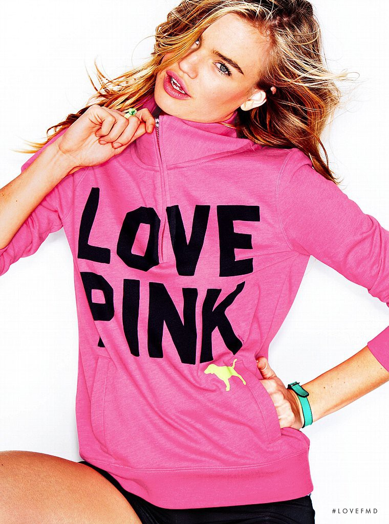 Milou Sluis featured in  the Victoria\'s Secret PINK catalogue for Spring/Summer 2012