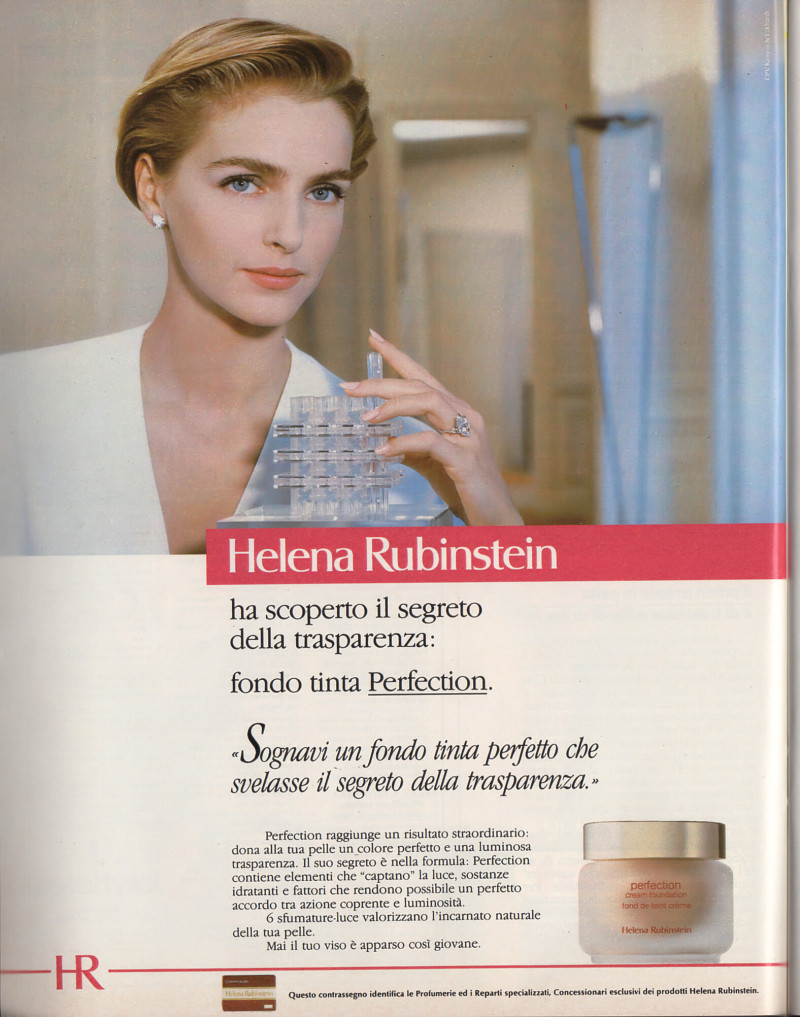 Helena Rubinstein advertisement for Autumn/Winter 1985