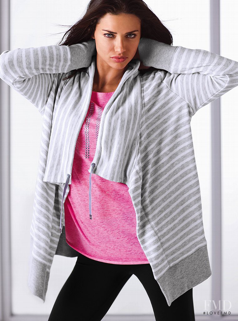 Adriana Lima featured in  the Victoria\'s Secret VSX catalogue for Spring/Summer 2012