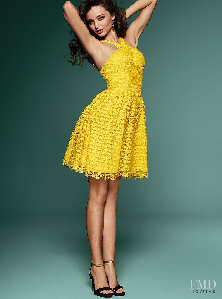Miranda Kerr featured in  the Victoria\'s Secret Clothes catalogue for Spring/Summer 2012