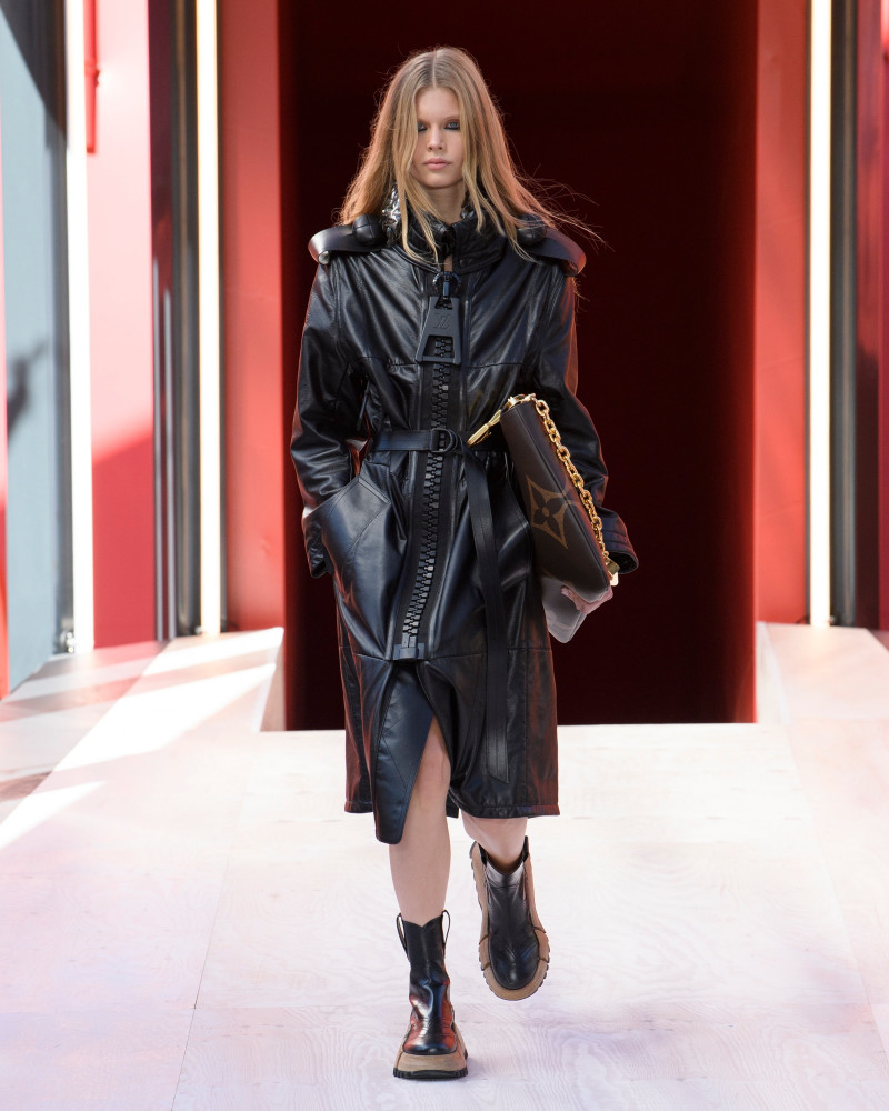 Ida Heiner featured in  the Louis Vuitton fashion show for Spring/Summer 2023