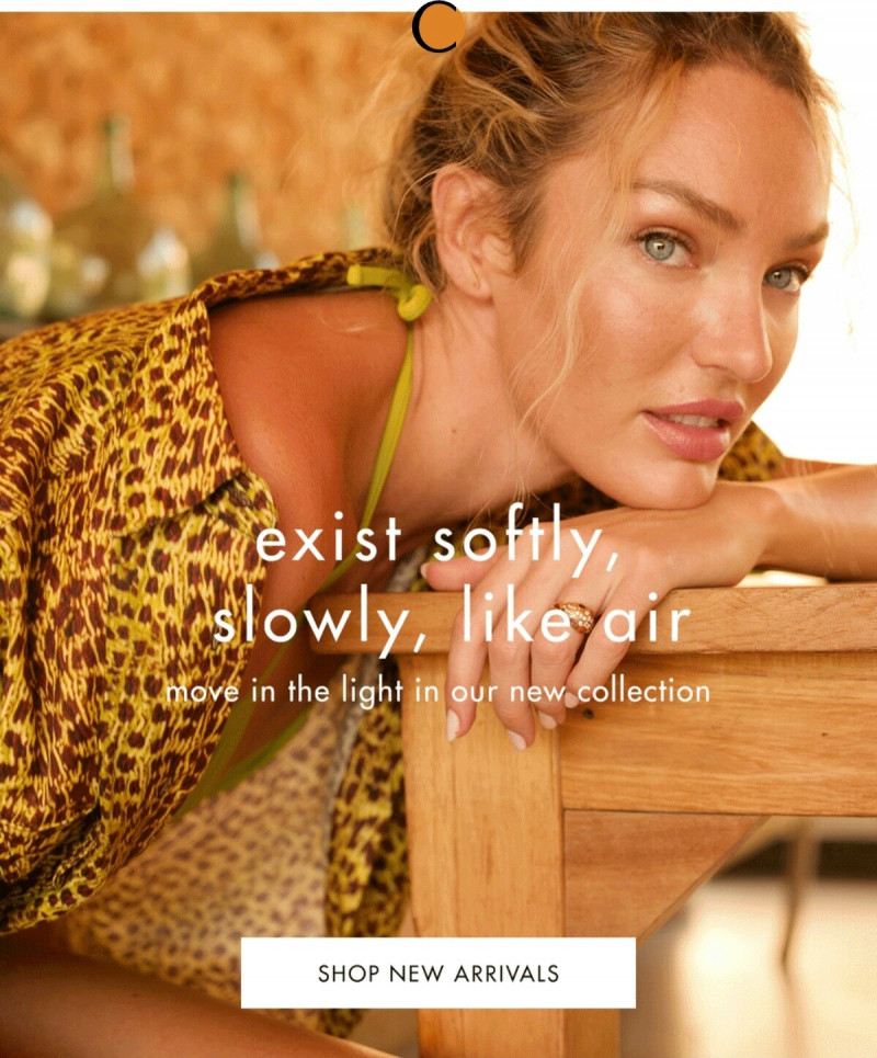 Candice Swanepoel featured in  the Tropic of C lookbook for Winter 2022