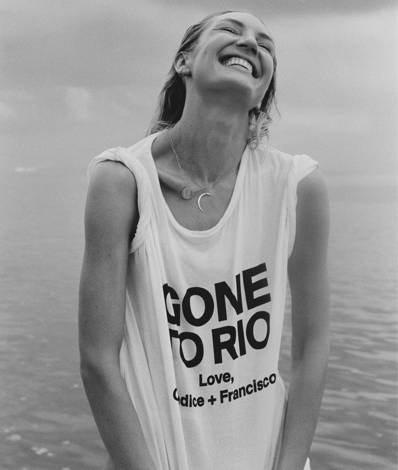 Candice Swanepoel featured in  the Tropic of C x Costa Brazil advertisement for Winter 2022