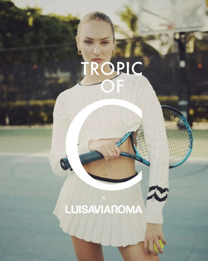 Candice Swanepoel featured in  the Tropic of C x Luisa Via Roma advertisement for Autumn/Winter 2022