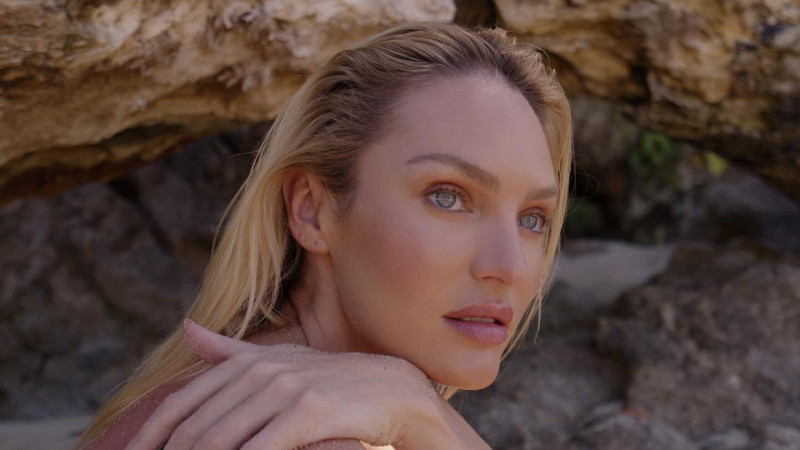 Candice Swanepoel featured in  the Lez a Lez advertisement for Spring/Summer 2022