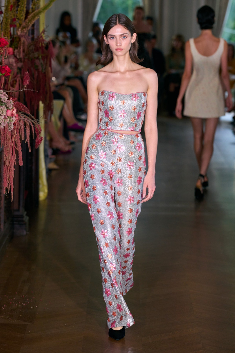 Krini Hernandez featured in  the Markarian fashion show for Spring/Summer 2023