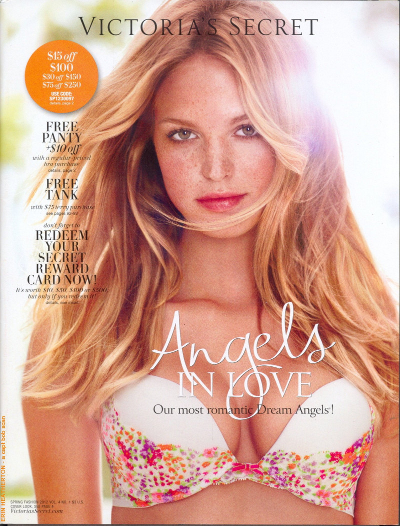 Erin Heatherton featured in  the Victoria\'s Secret Fabulous catalogue for Spring/Summer 2012