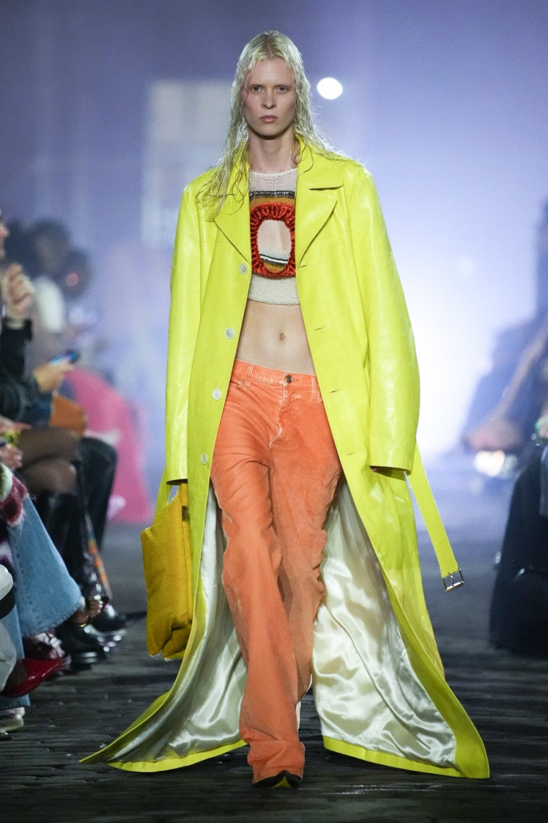 Fleur Breijer featured in  the Marni fashion show for Spring/Summer 2023