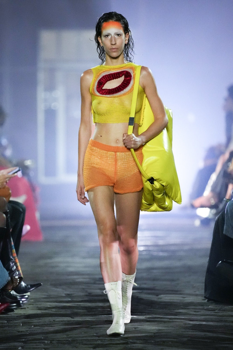 Sveva Miserotti featured in  the Marni fashion show for Spring/Summer 2023
