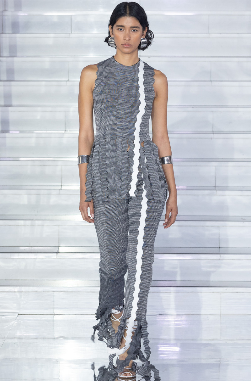 Marsella Vazquez Rea featured in  the Missoni fashion show for Spring/Summer 2023