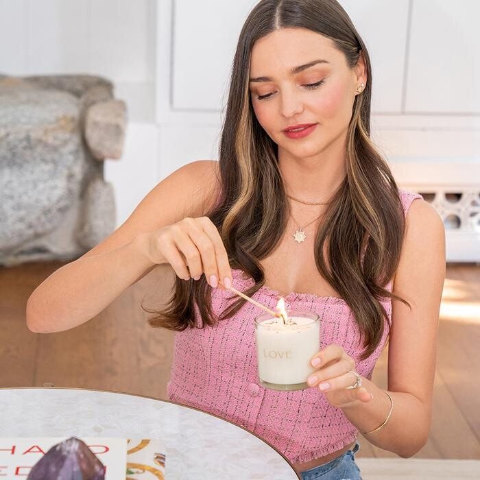 Miranda Kerr featured in  the Kora Organics advertisement for Spring/Summer 2021