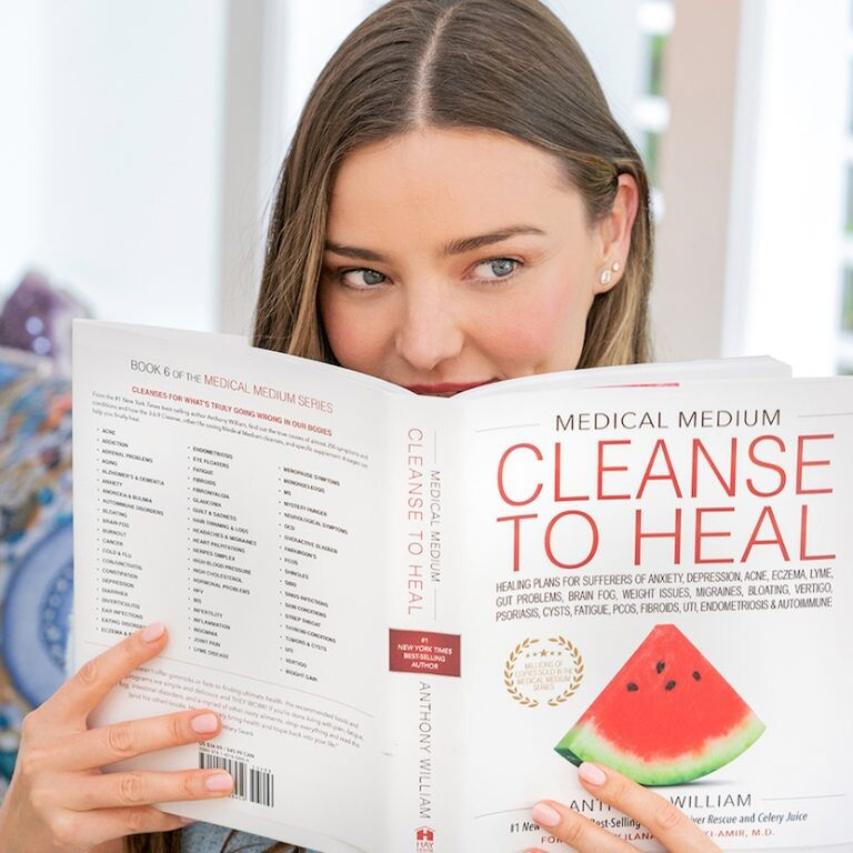Miranda Kerr featured in  the Kora Organics advertisement for Spring/Summer 2021