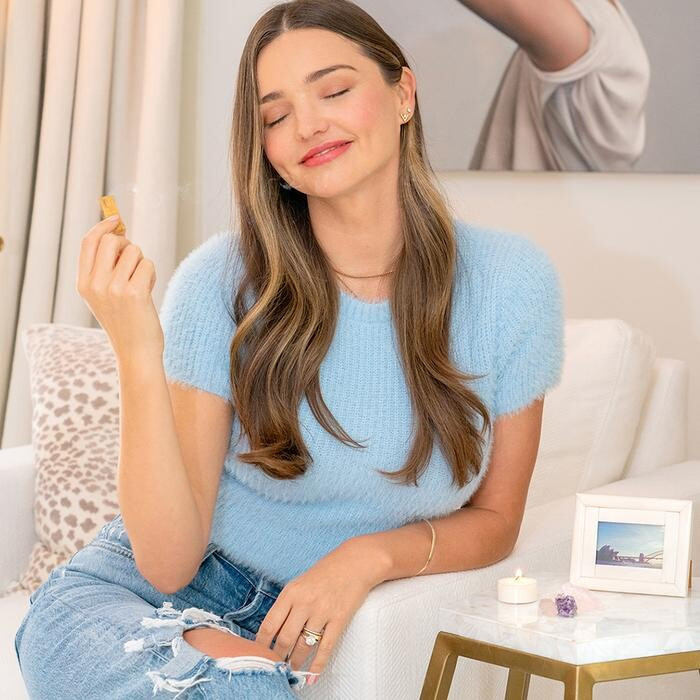 Miranda Kerr featured in  the Kora Organics advertisement for Spring/Summer 2021