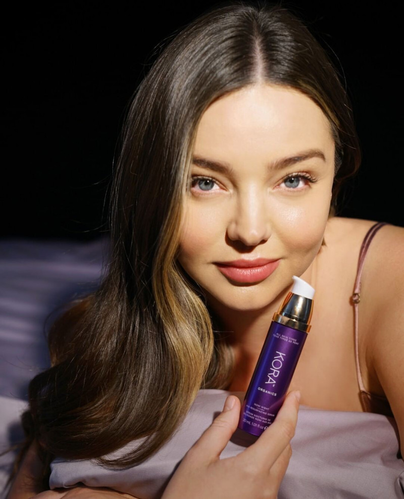 Miranda Kerr featured in  the Kora Organics advertisement for Spring/Summer 2020