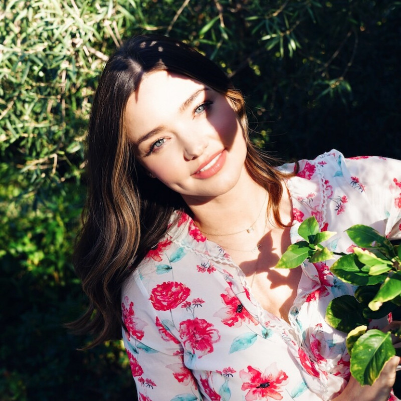 Miranda Kerr featured in  the Kora Organics advertisement for Spring/Summer 2020