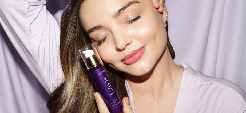 Miranda Kerr featured in  the Kora Organics advertisement for Spring/Summer 2020