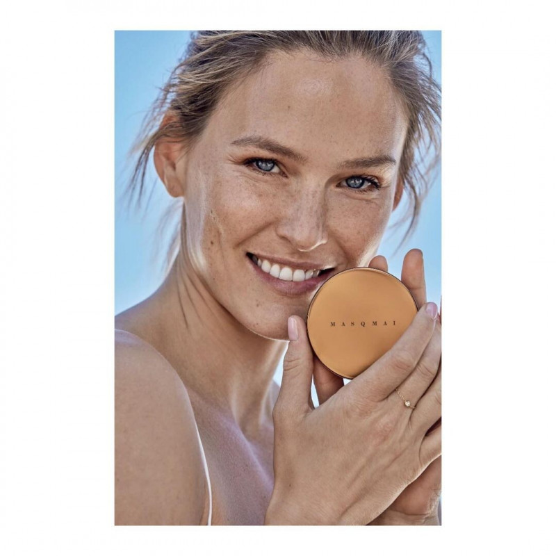 Bar Refaeli featured in  the Masqmai advertisement for Spring/Summer 2021