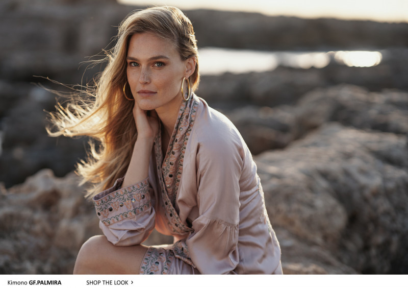 Bar Refaeli featured in  the NKN Nekane advertisement for Spring/Summer 2022