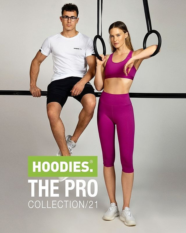 Bar Refaeli featured in  the Hoodies advertisement for Spring/Summer 2021