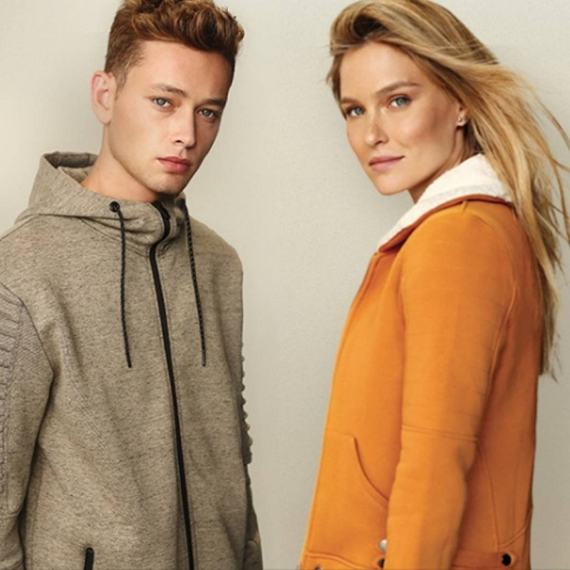 Bar Refaeli featured in  the Hoodies advertisement for Autumn/Winter 2017