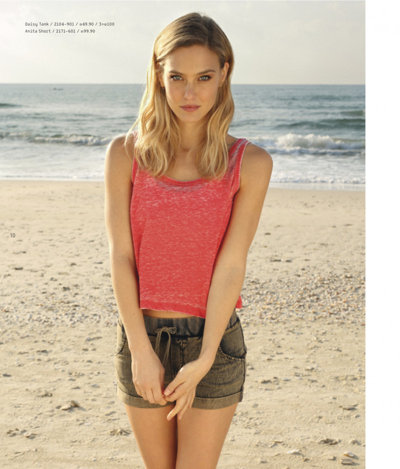 Bar Refaeli featured in  the Hoodies catalogue for Summer 2015