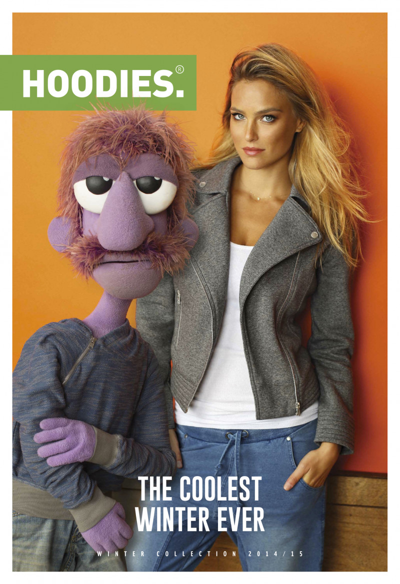 Bar Refaeli featured in  the Hoodies catalogue for Autumn/Winter 2014