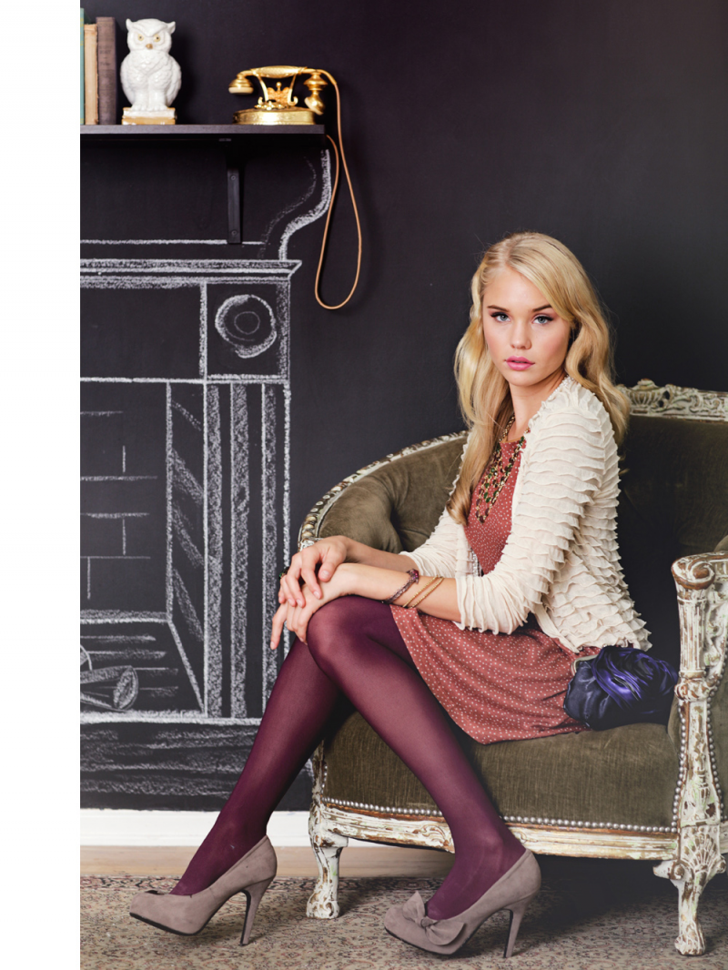 Brooke Perry featured in  the Ruche Sparking Soiree lookbook for Holiday 2011