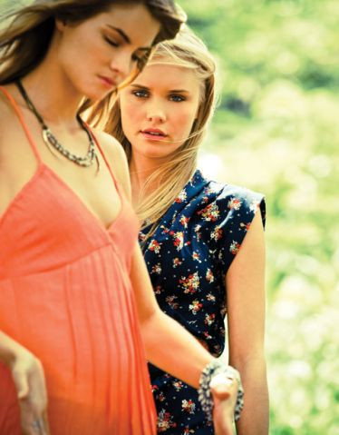 Brooke Perry featured in  the O\'Neill advertisement for Spring/Summer 2012