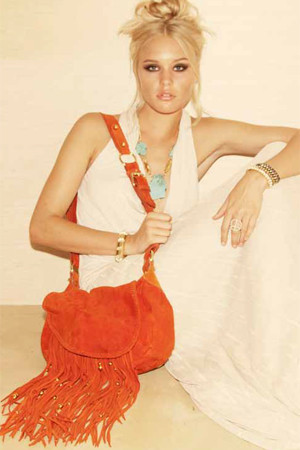Brooke Perry featured in  the CC SKYE advertisement for Summer 2012