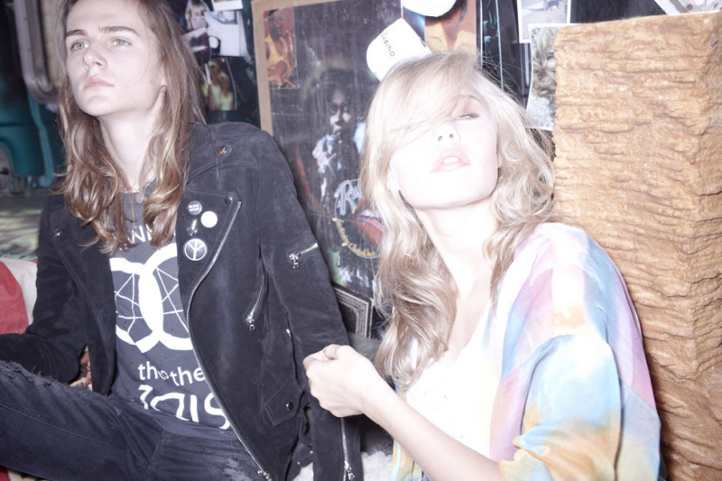 Brooke Perry featured in  the UNIF lookbook for Summer 2011