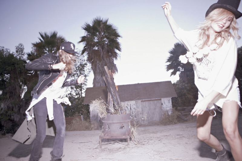 Brooke Perry featured in  the UNIF lookbook for Summer 2011