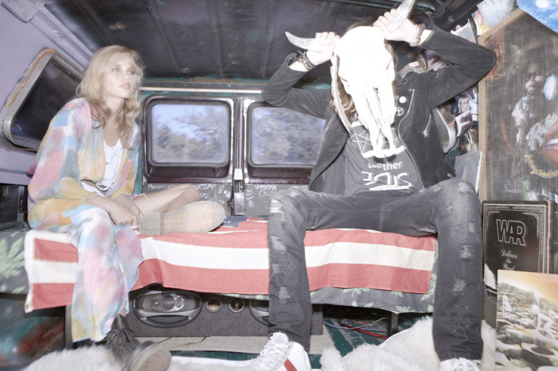 Brooke Perry featured in  the UNIF lookbook for Summer 2011