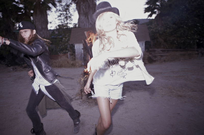 Brooke Perry featured in  the UNIF lookbook for Summer 2011
