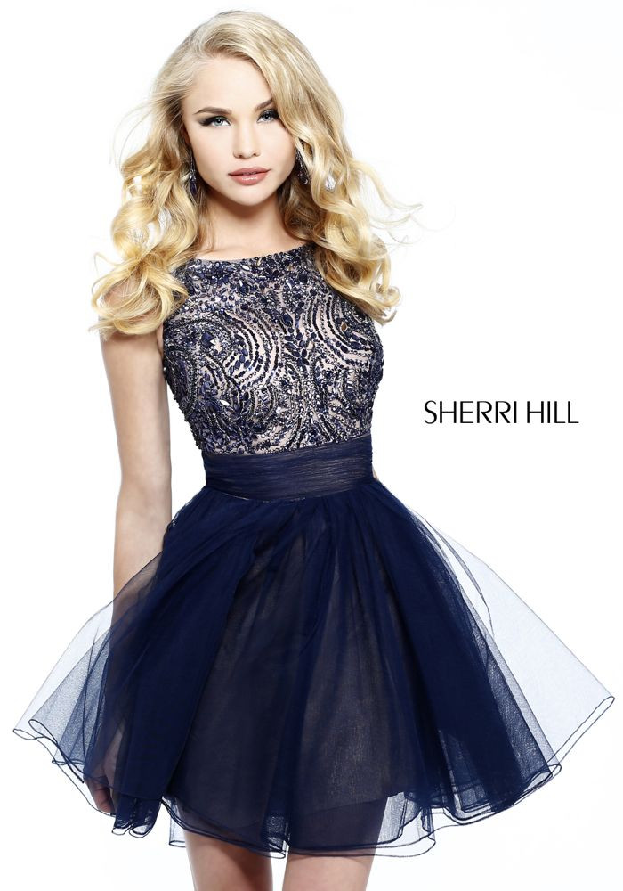 Brooke Perry featured in  the Sherri Hill catalogue for Summer 2013