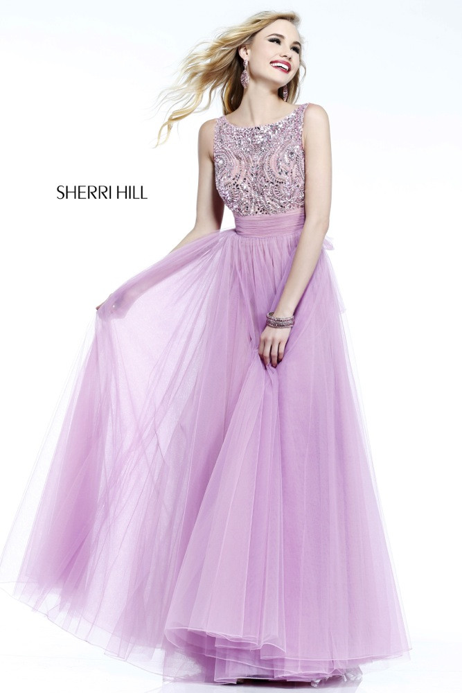 Brooke Perry featured in  the Sherri Hill catalogue for Summer 2013