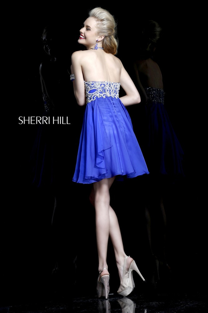 Brooke Perry featured in  the Sherri Hill catalogue for Summer 2013