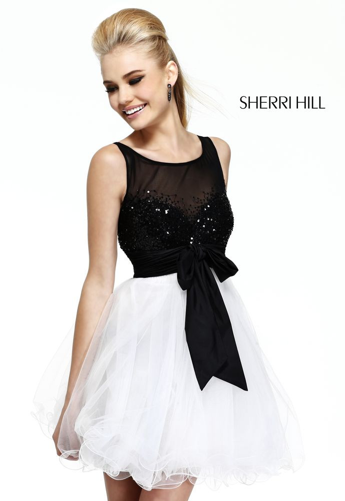 Brooke Perry featured in  the Sherri Hill catalogue for Summer 2013