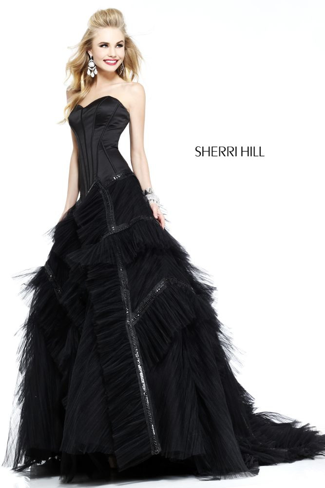 Brooke Perry featured in  the Sherri Hill catalogue for Summer 2013