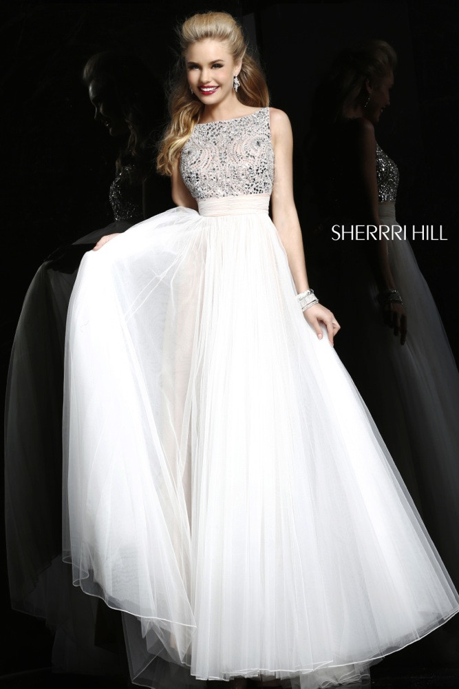 Brooke Perry featured in  the Sherri Hill catalogue for Summer 2013