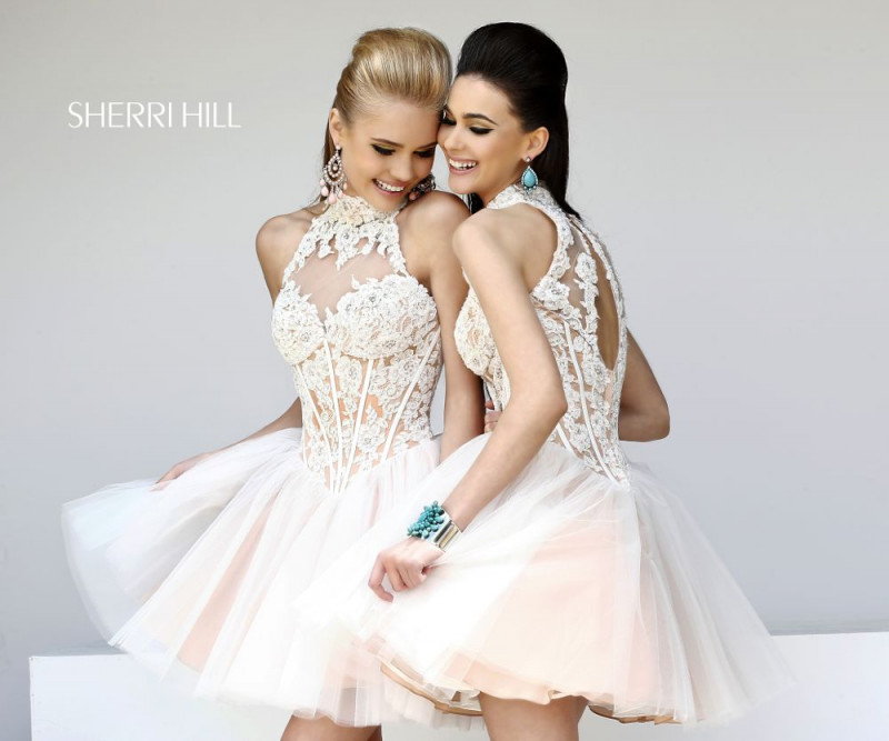 Brooke Perry featured in  the Sherri Hill catalogue for Summer 2013