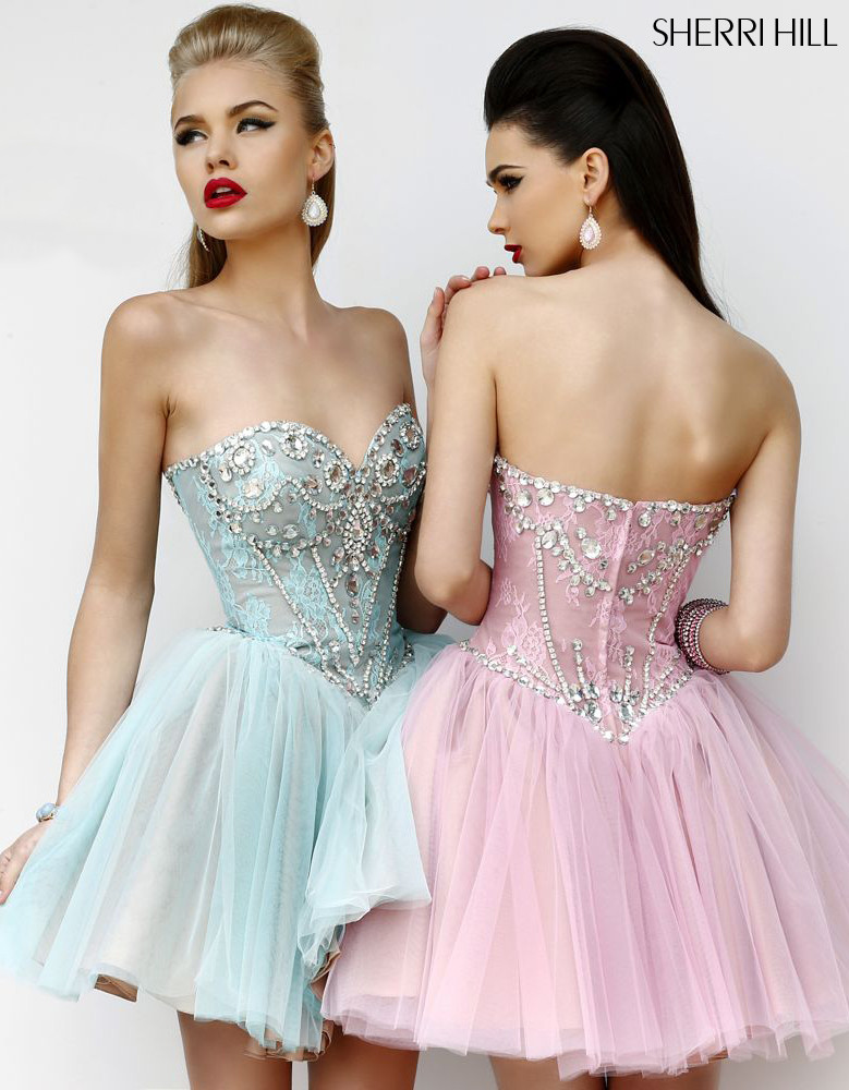 Brooke Perry featured in  the Sherri Hill catalogue for Summer 2013