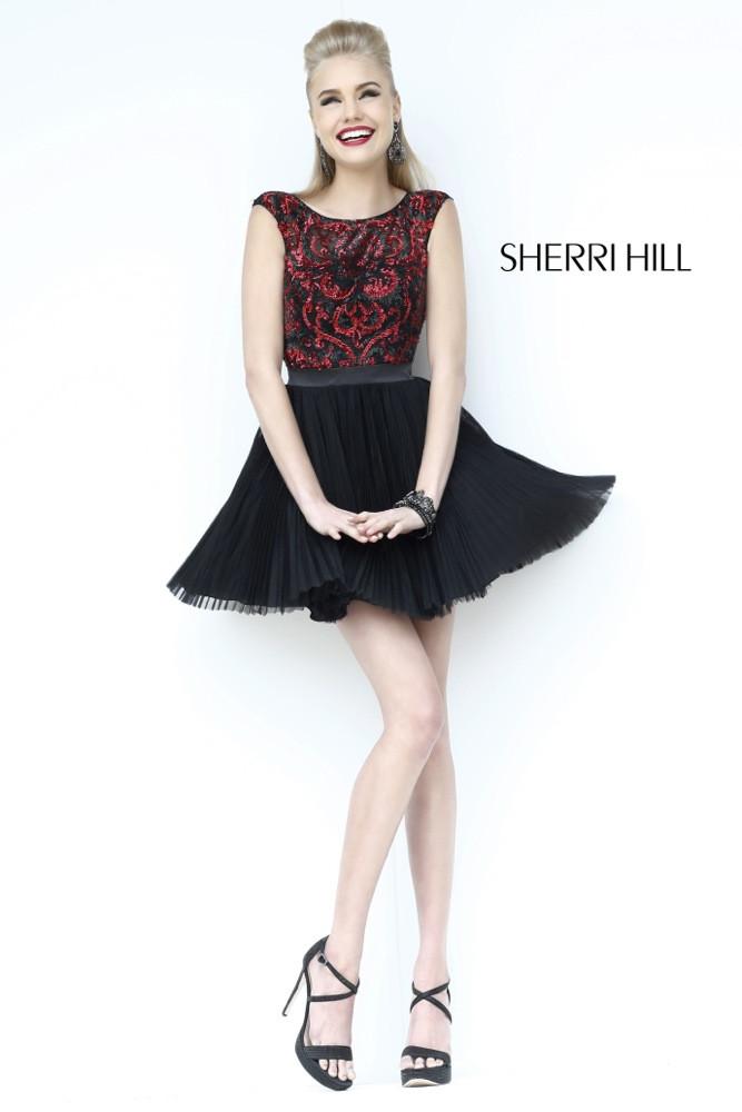 Brooke Perry featured in  the Sherri Hill catalogue for Summer 2013