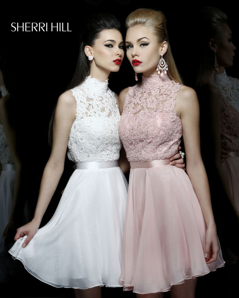 Brooke Perry featured in  the Sherri Hill catalogue for Summer 2013