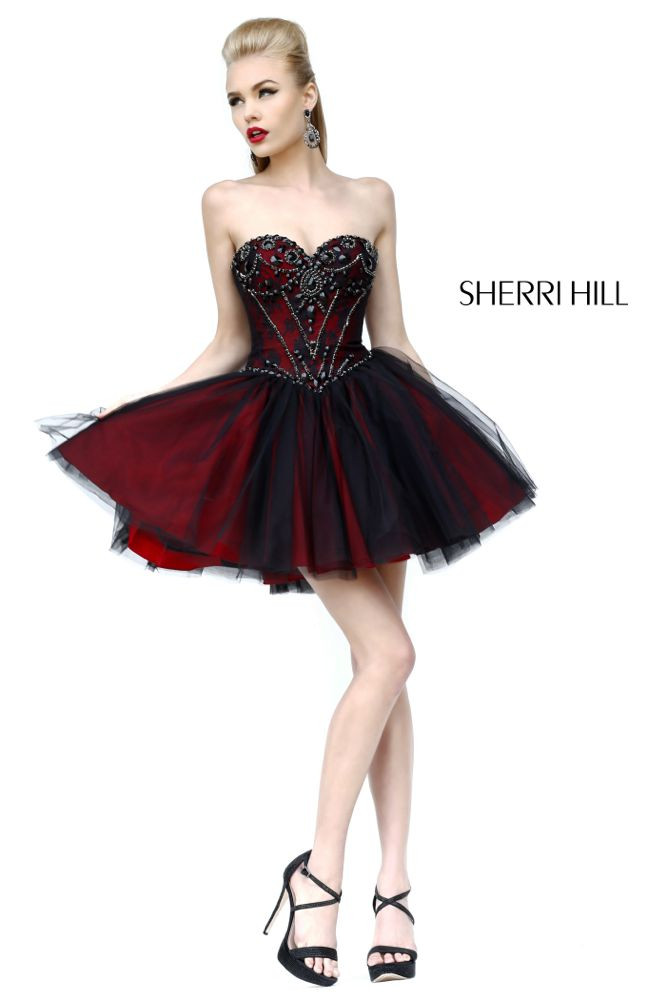 Brooke Perry featured in  the Sherri Hill catalogue for Summer 2013